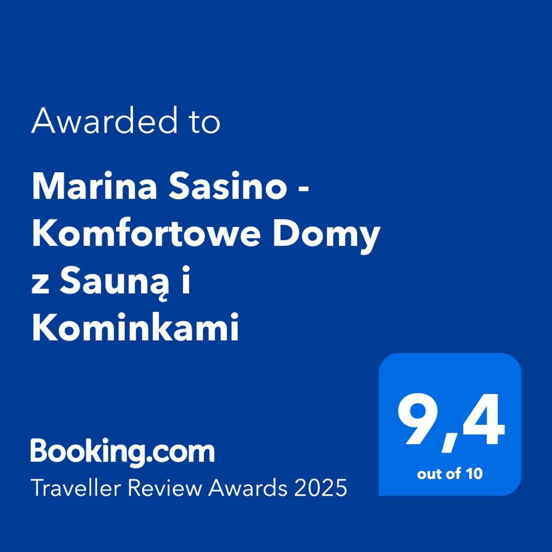Marina Sasino - Komfortowe Domy Z Sauna I Kominkami Exterior foto